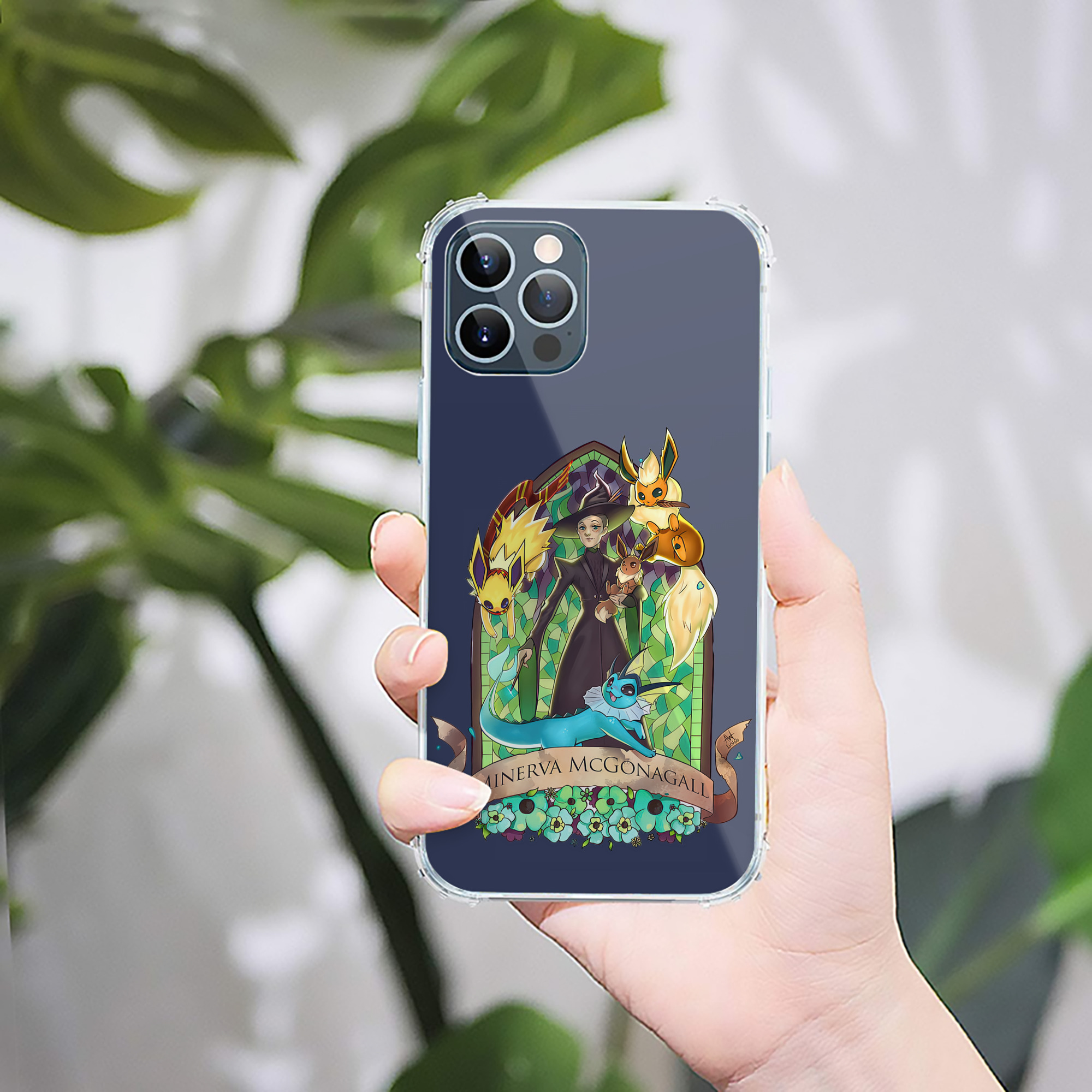 （画像用） Harry Potter ハリー・ポッターシリーズ 【iPhone 12シリーズ対応】透明スマホケース（クリアソフトケース）
